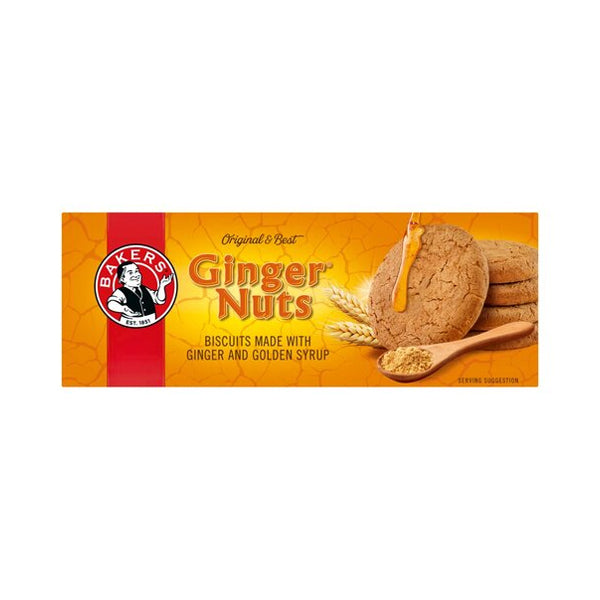 Bakers Ginger Nuts Biscuits 200g