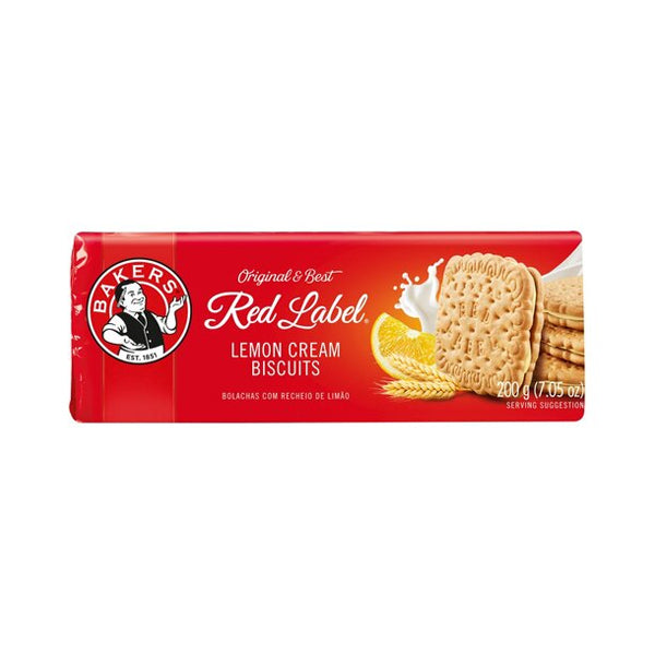 Bakers Red Label Lemon Creams 200g