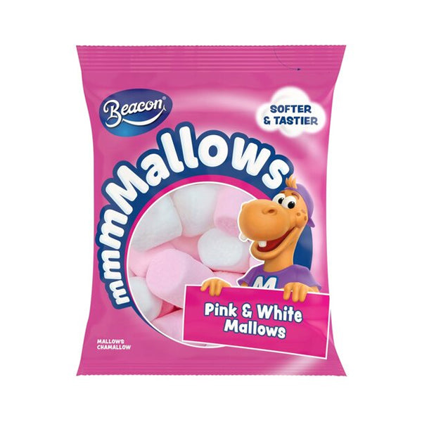 Beacon Pink & White Marshmallows 135g