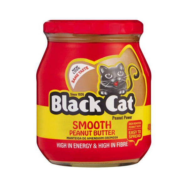 Black Cat Smooth Peanut Butter 400g