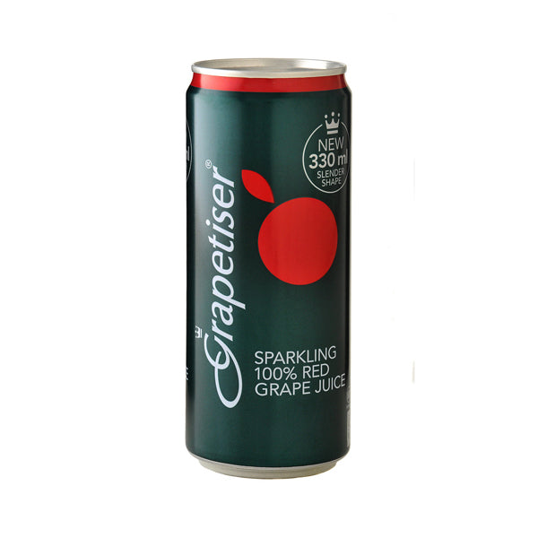 Grapetiser 100% Sparkling Red Grape Juice 330ml