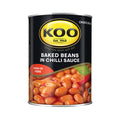 KOO Baked Beans In Chilli Sauce 420g