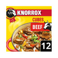 Knorrox Beef Stock Cubes 12 x 10g