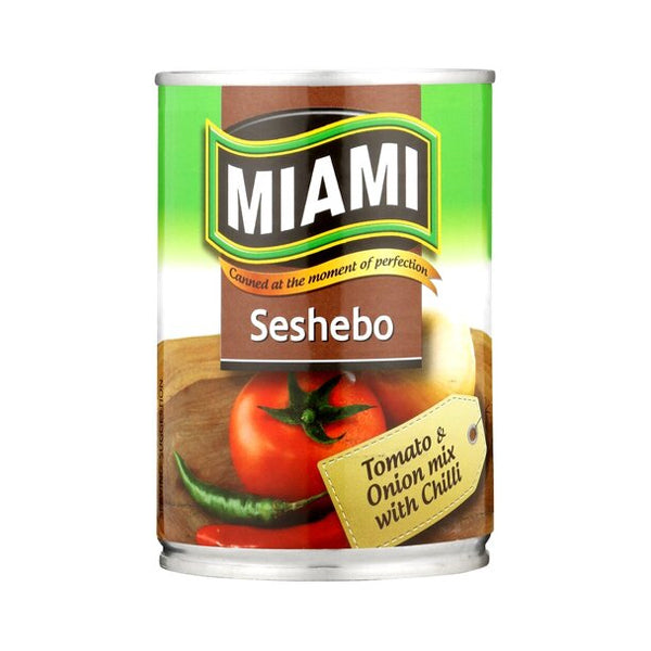 Miami Seshebo Onion & Tomato Mix 410g
