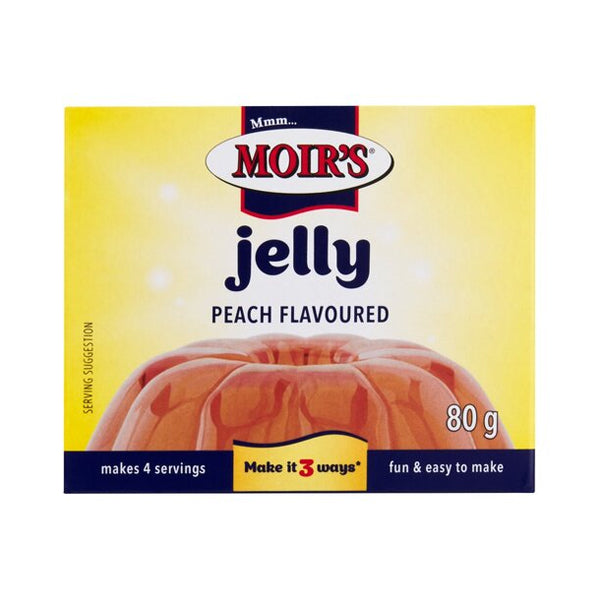 Moir's Peach Jelly Powder 80g