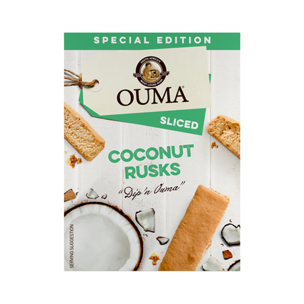 Ouma Rusks Sliced Coconut 450g (Special Edition)