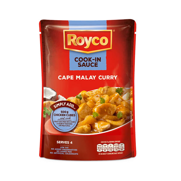 Royco Cape Malay Curry Wet Cook-In Sauce 415g