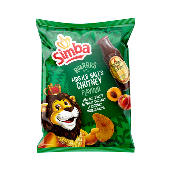 Simba Potato Chips Mrs Balls Chutney 120g