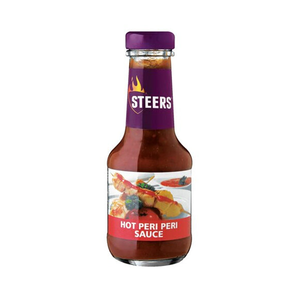 Steers Hot Peri Peri Sauce 375ml
