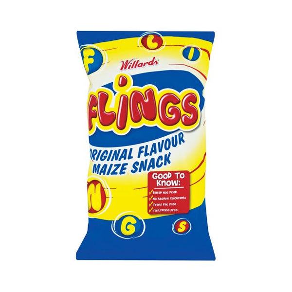 Willards Flings Original Maize Snack 150g